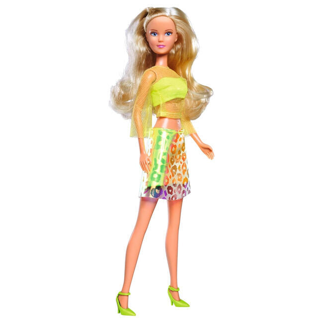 2PK Steffi Love Neon Style Girl Doll Playset 32.5cm Kids Toy Assorted 3y+