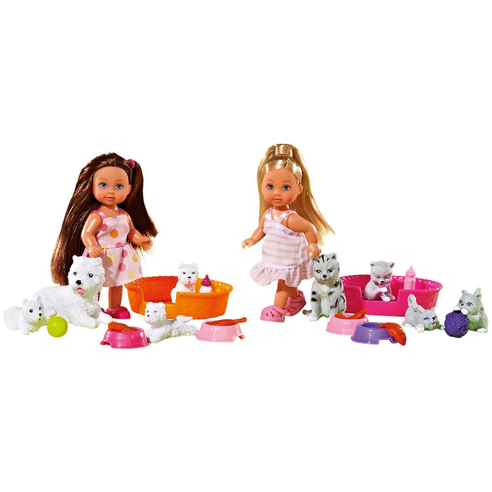 Simba Evi Love Animal Friends Doll Playset Assort Kids Imaginative Toy 3y+