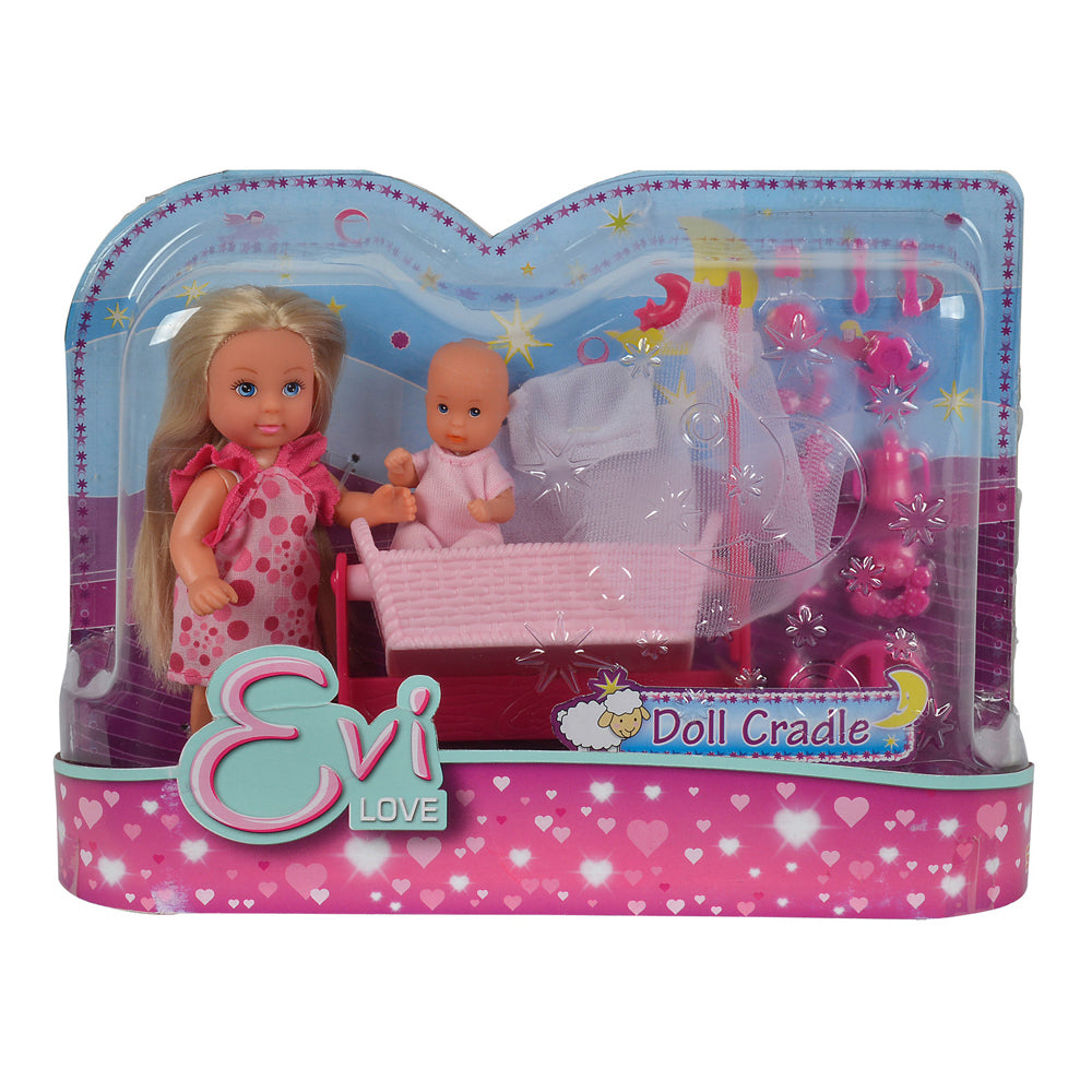 Simba Evi Love Doll Cradle Doll Playset Kids Imaginative Toy 3y+