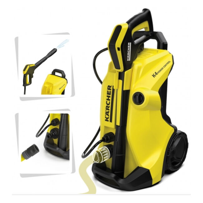 Simba Karcher High Pressure Trolley K4 Kids Cleaning Pretend Play Toy 3y+