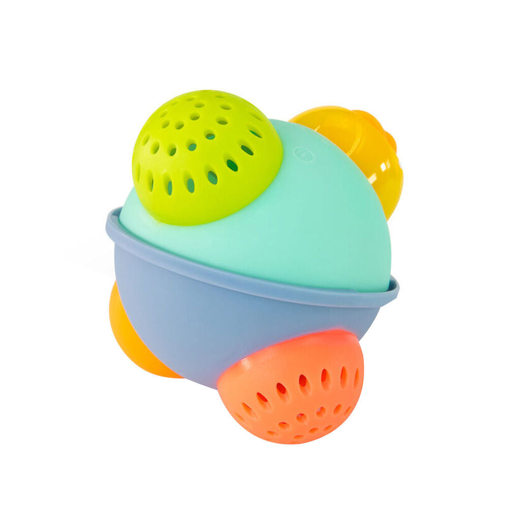 2PK Sassy Baby Discovery Bath Ball Baby Interactive Play Toy 6m+