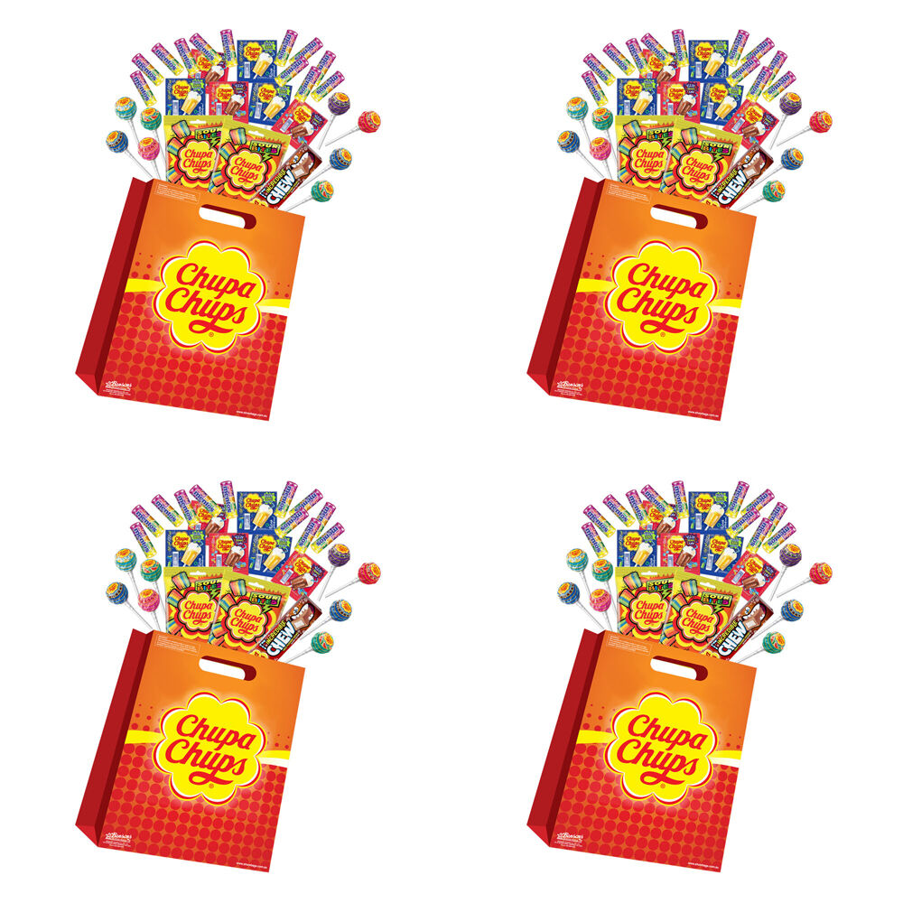 4PK Chupa Chups Megabag B4 Kids/Children Lollipops Sweet Treats