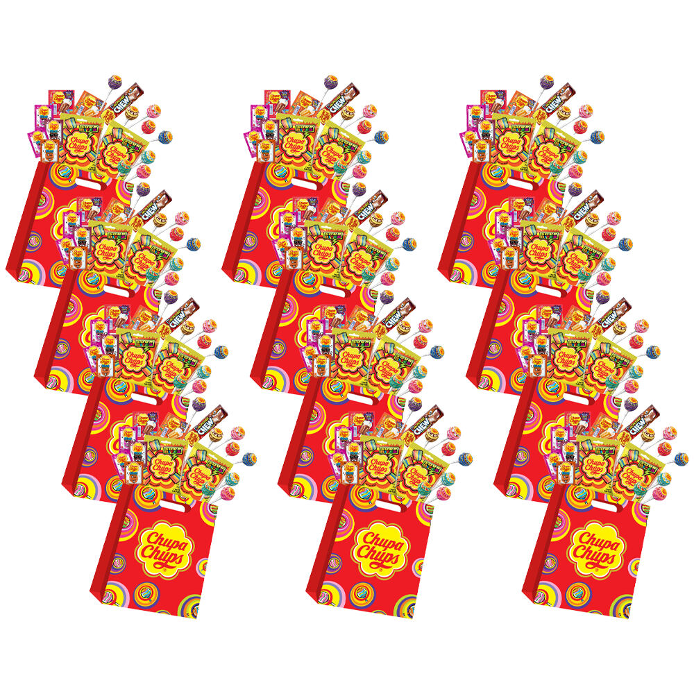 12PK Chupa Chups Showbag B4 Kids/Children Lollipops Sweet Treats
