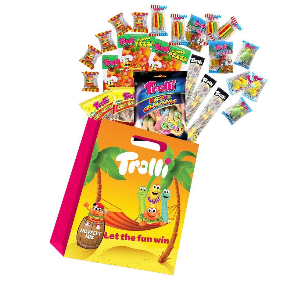 4PK Trolli Gummy Candy Jumbo Showbag Kids/Child Chewy Sweets