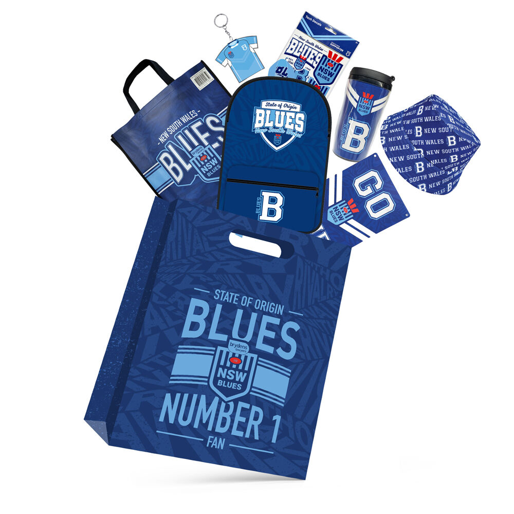 NRL SOO NSW Showbag S4 w/ Duffle Bag/Cap/Drink Bottle