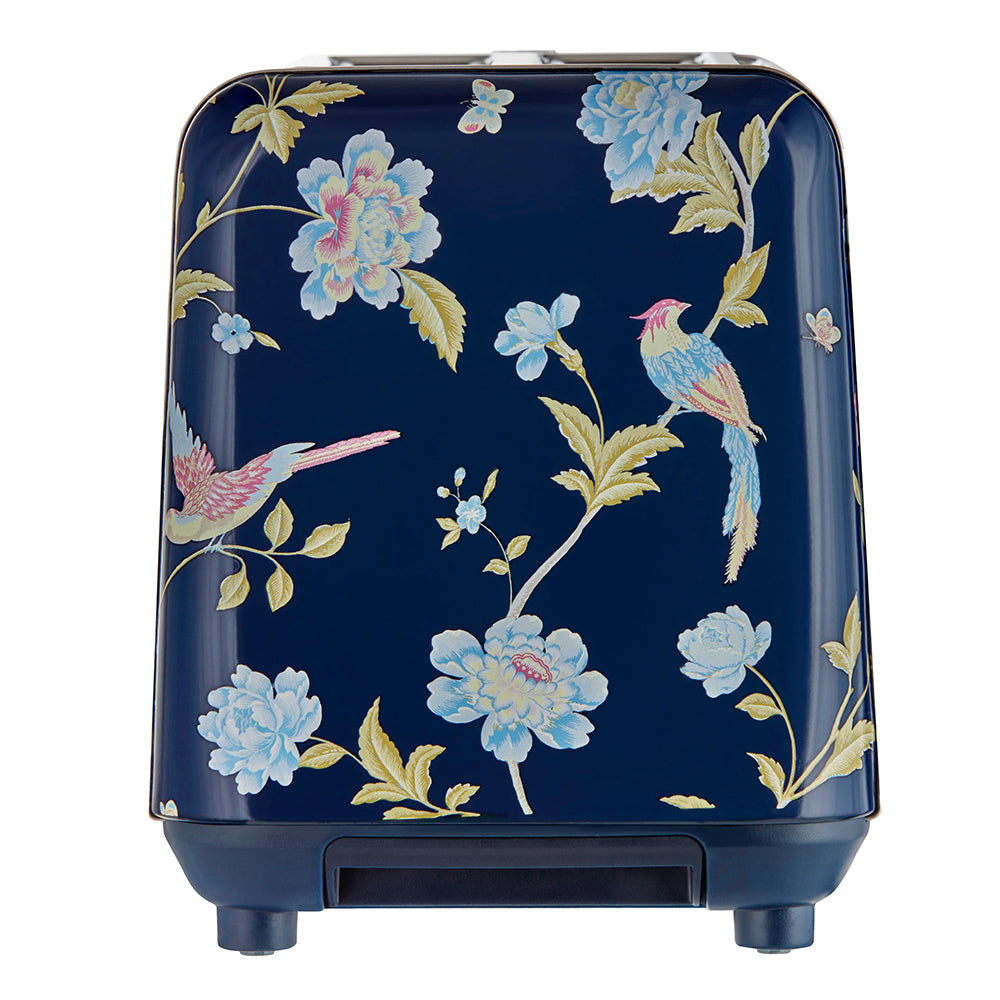 Laura Ashley Elveden 2 Slice Toaster Blue & Silver
