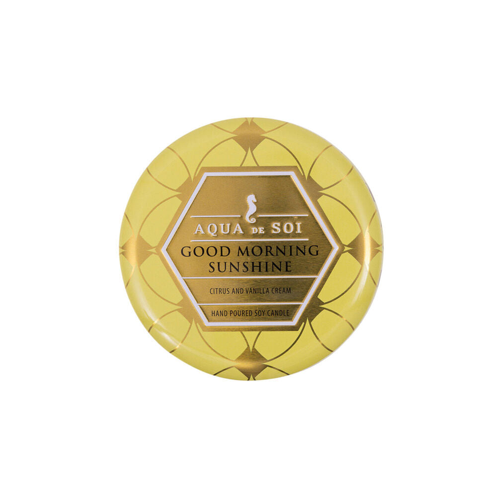 The SOi Co Good Morning Sunshine 9oz Tin Candle 9.5x6cm - Yellow