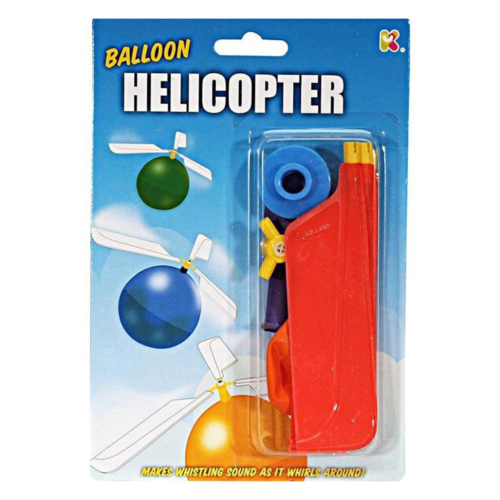 2PK Discovery Helicopter Balloon 21cm - Assorted