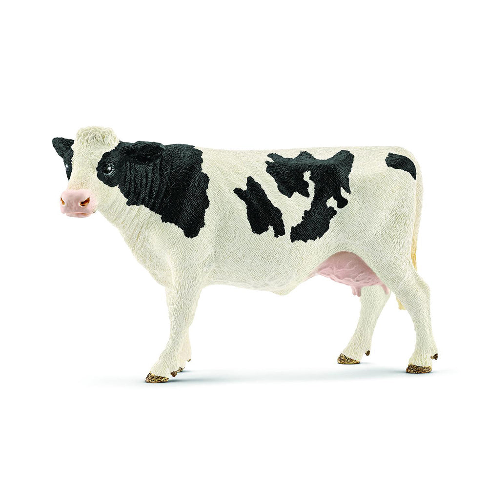 2PK Schleich Kids/Childrens Toy Figurine Holstein Cow 3y+