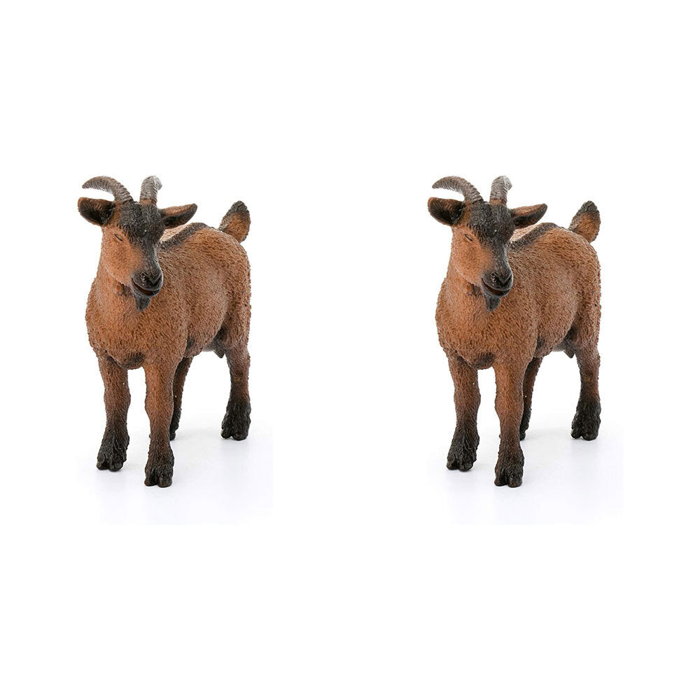 2PK Schleich Kids/Childrens Toy Figurine Goat 3y+