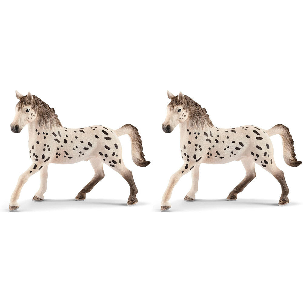 2PK Schleich Kids/Childrens Toy Figurine Knapstrupper Stallion 3y+