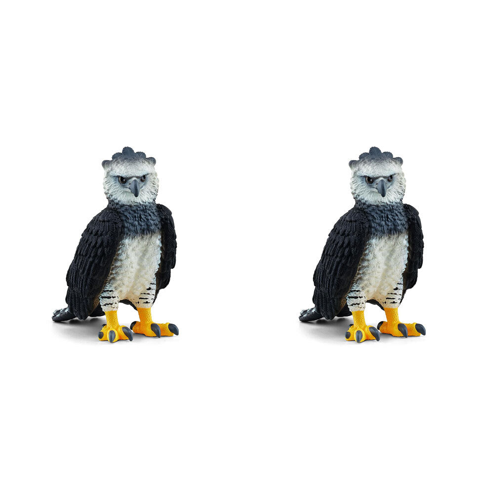 2PK Schleich Kids/Childrens Toy Figurine Harpy Eagle 3y+