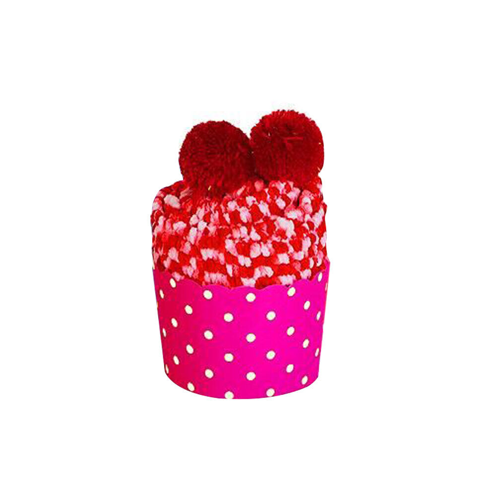6x Kids/Children Breathable Soft Fluffy Fuzzy Cupcake Socks Pair Assorted