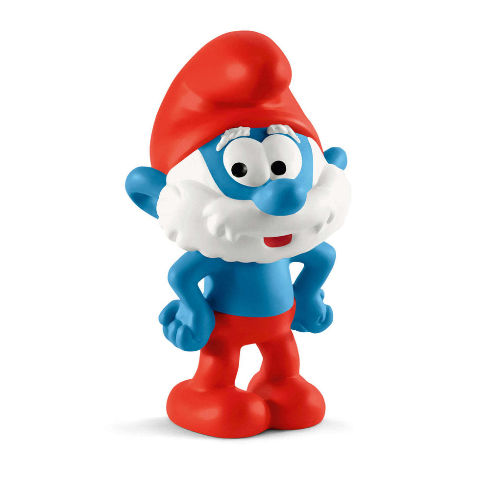 2PK Schleich Kids/Childrens Toy Figurine Papa Smurf 3y+