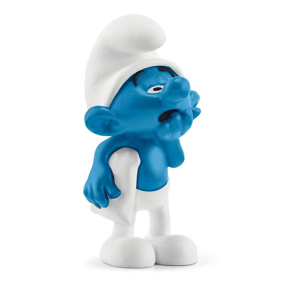 2PK Schleich Kids/Childrens Toy Figurine Lazy Smurf 3y+
