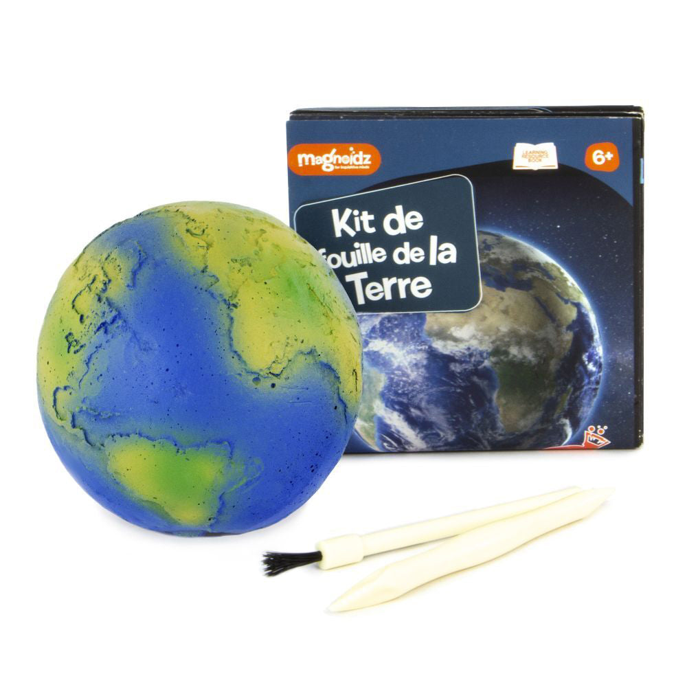 Pocket Money 13cm Planet Exploration Earth Excavation Kit Kids Toy 6y+
