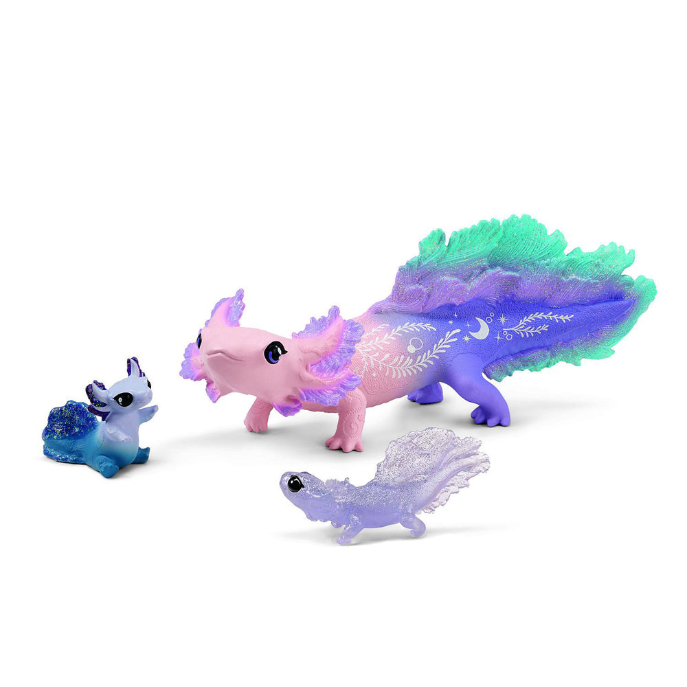 Schleich Kids/Childrens Toy Figurine Axolotl Discovery Set