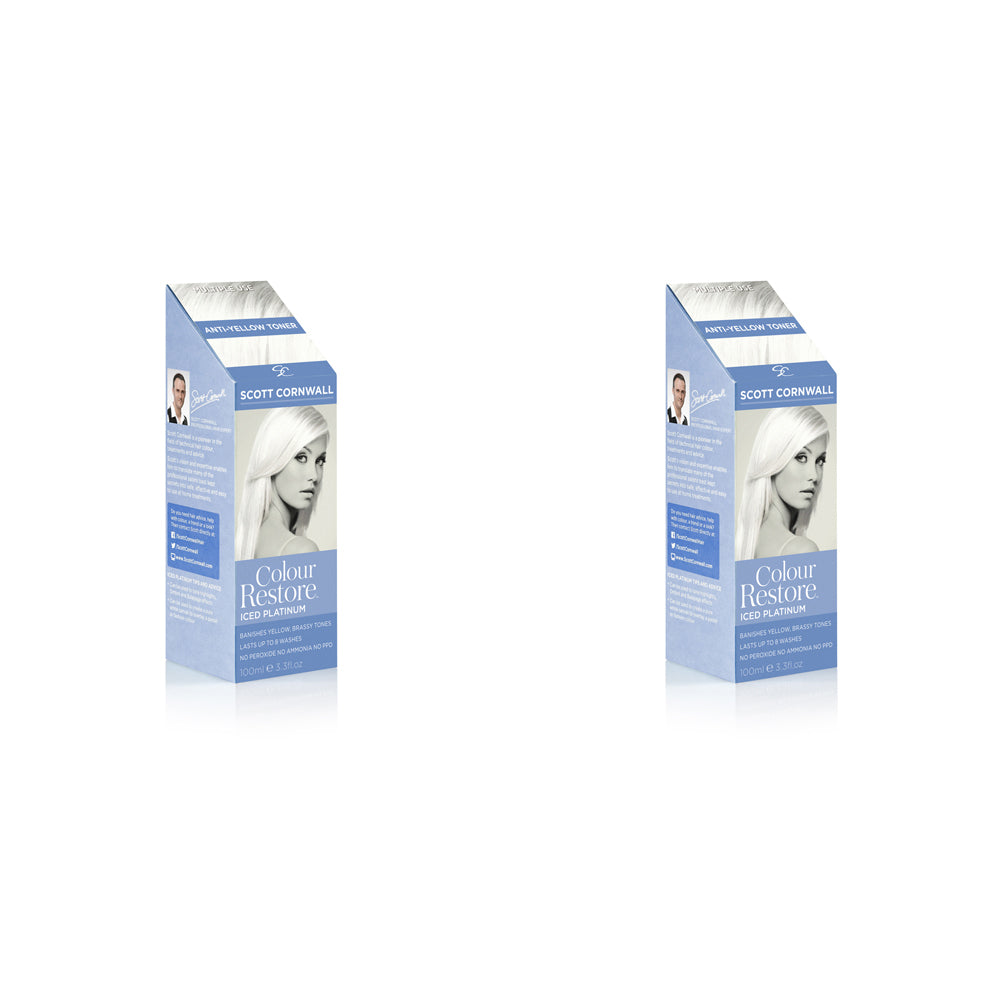 2PK Scott Cornwall Colour Restore Iced Platinum Hair Care/Styling