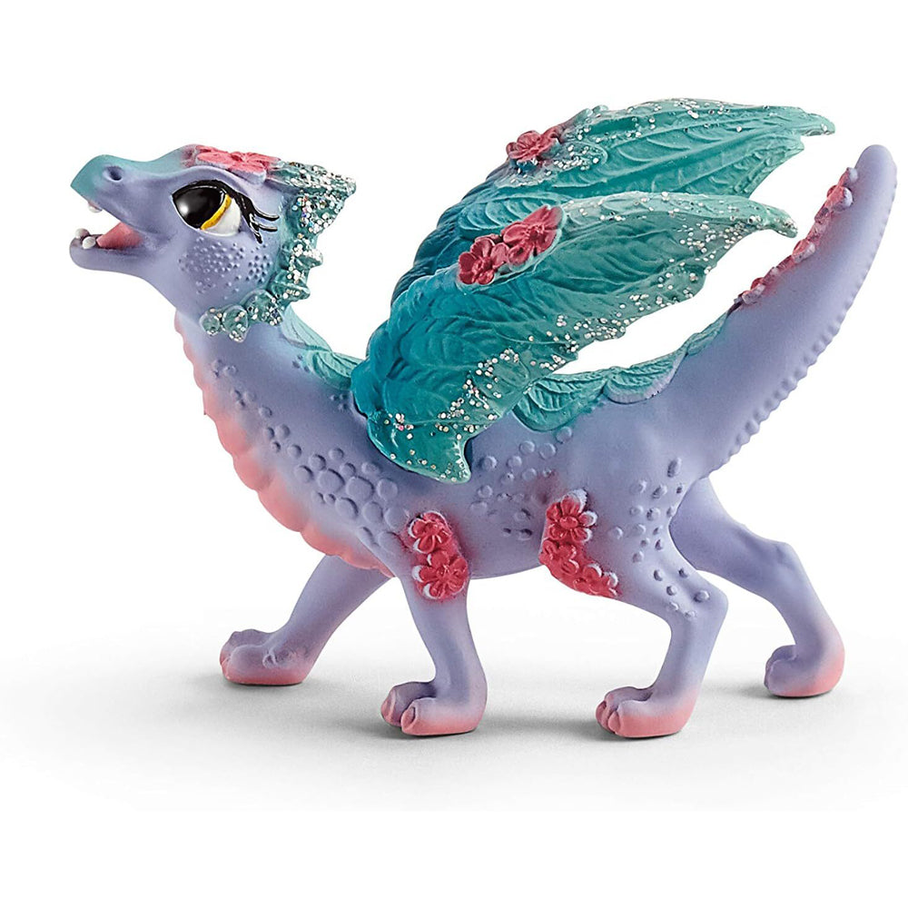 2pc Schleich 7.1'' Flower Dragon & Baby Action Figure Kids Toy Set 5-12y