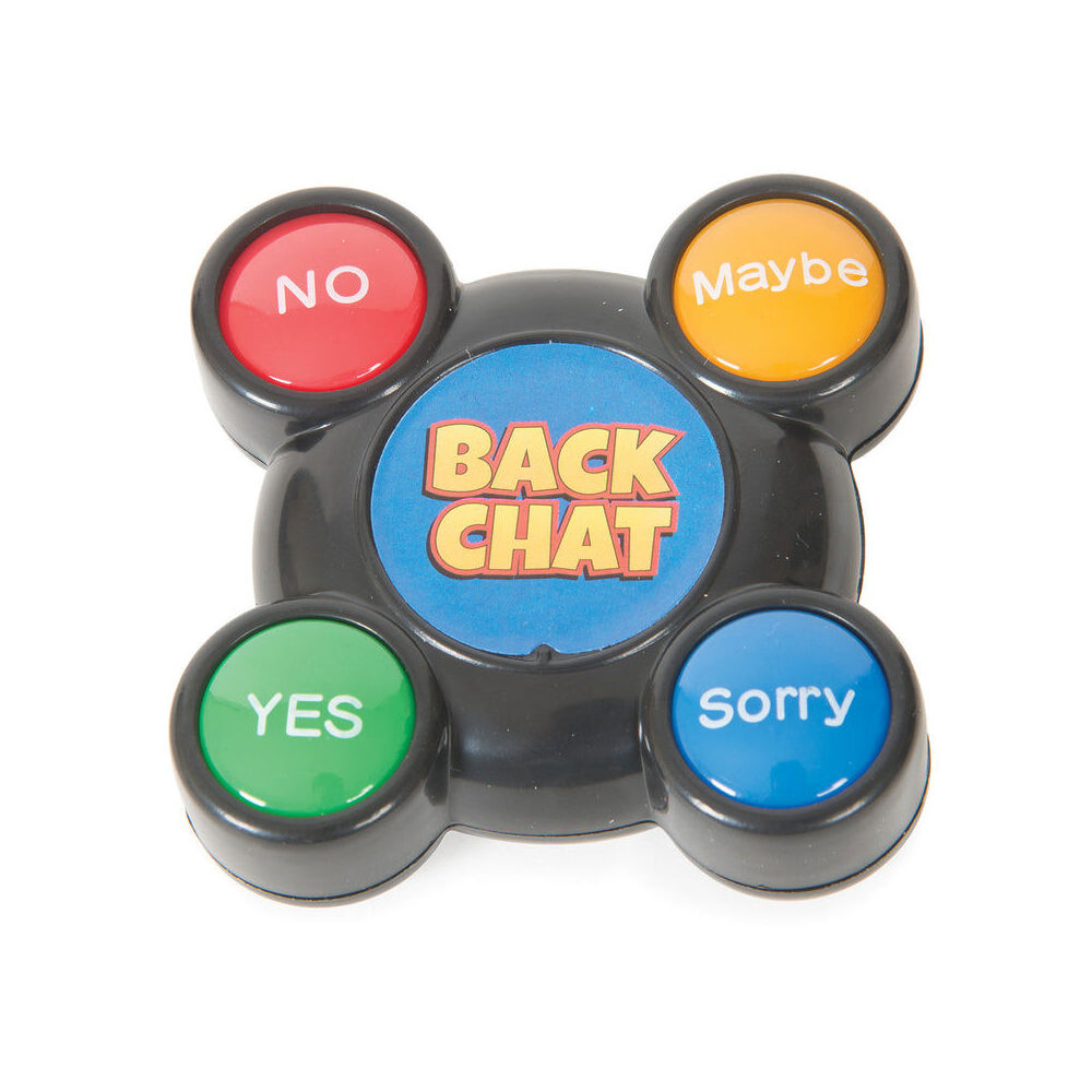2PK Funtime Backchat Talker Fun Electronic Novelty Game Multicoloured;