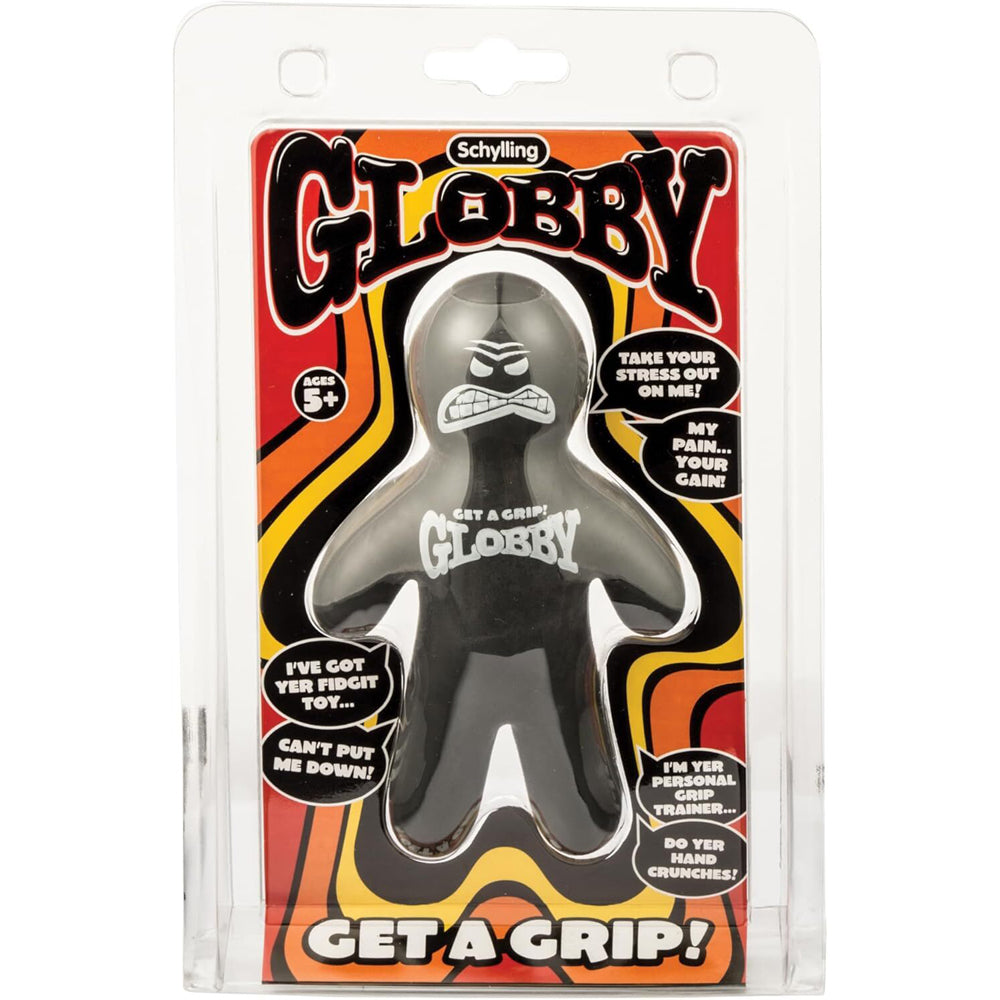 2PK Schylling Globby Original Grip Trainer Stress Reliever Toy 5y+