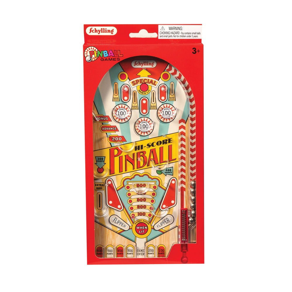 Schylling Hi-Score Pinball Game 28.5cm Kids Toy 3y+