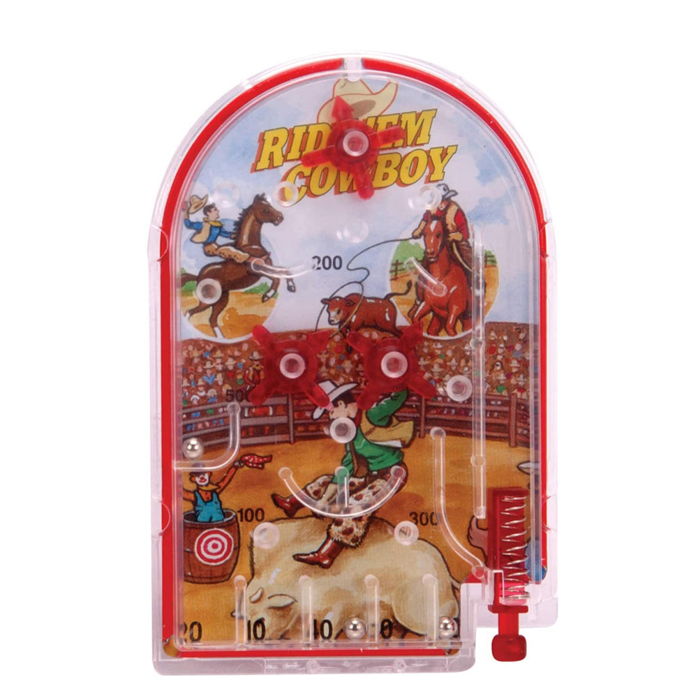 Schylling Mini Pin Ball Game Kids Toy 9cm Assorted 3y+