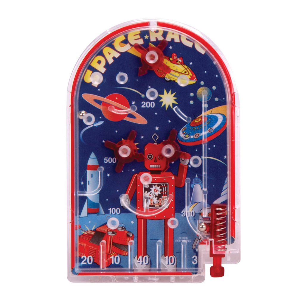 6PK Schylling Mini Pin Ball Game Kids Toy 9cm Assorted 3y+