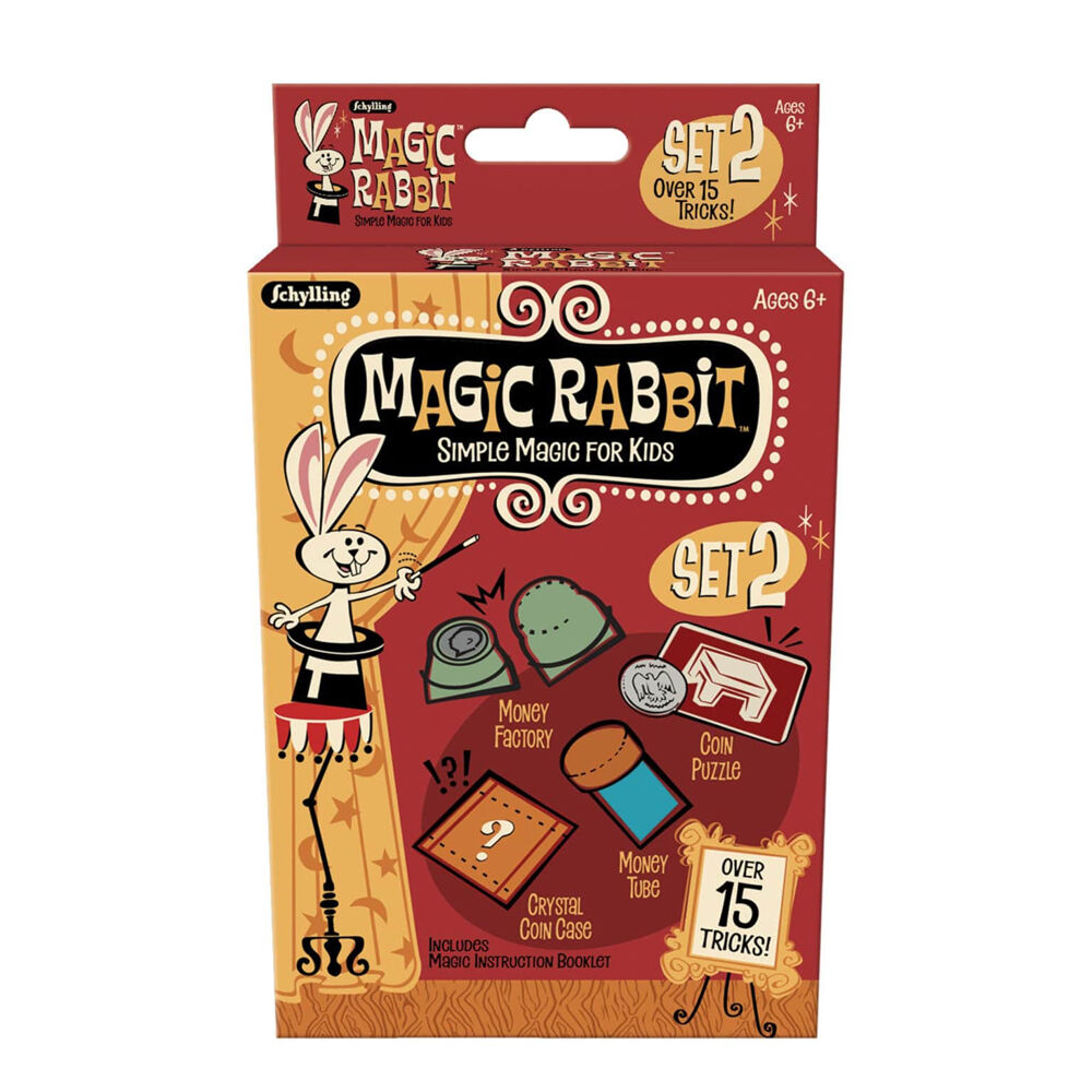 Schylling Magic Rabbit Assorted Tricks Kids Game 6y+
