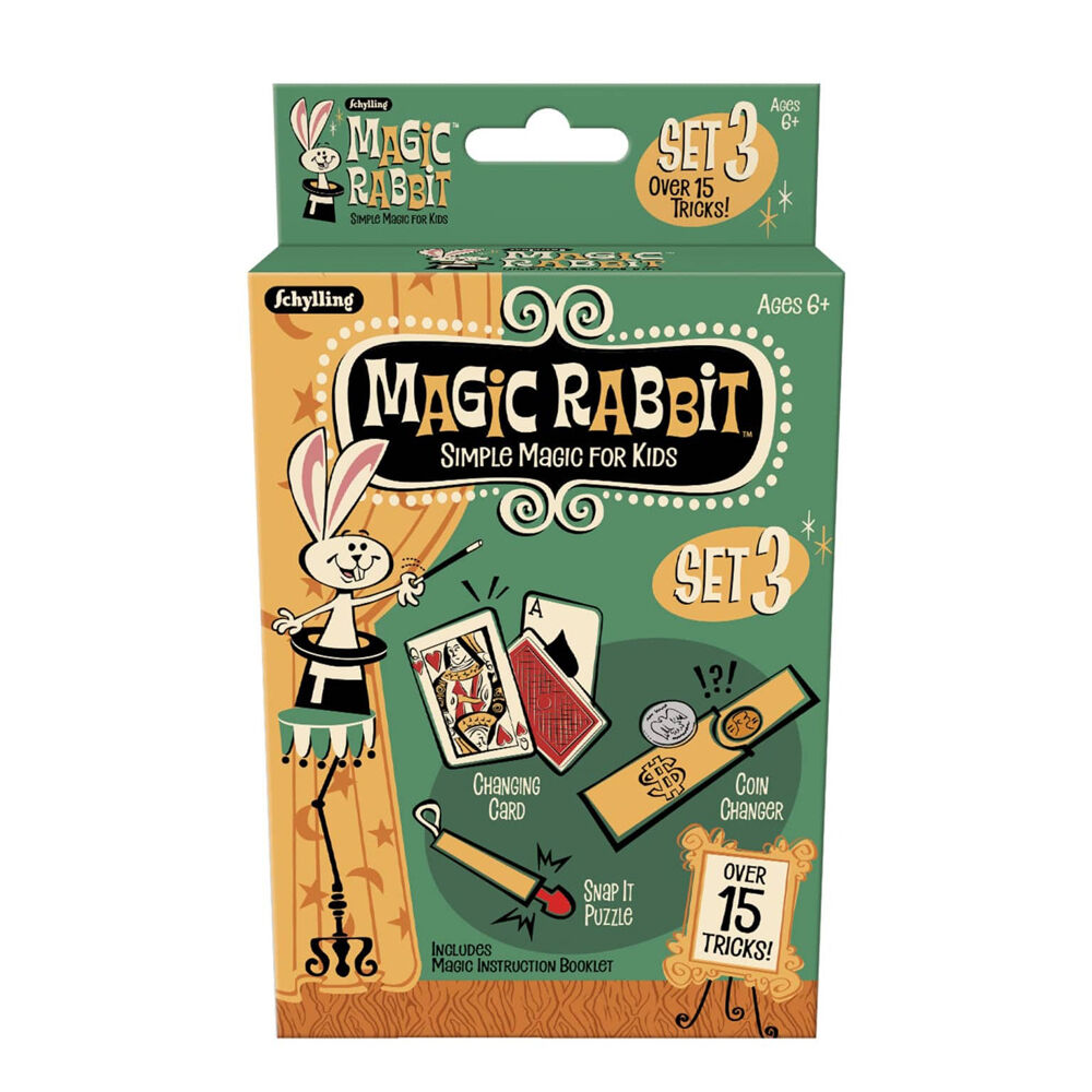 Schylling Magic Rabbit Assorted Tricks Kids Game 6y+