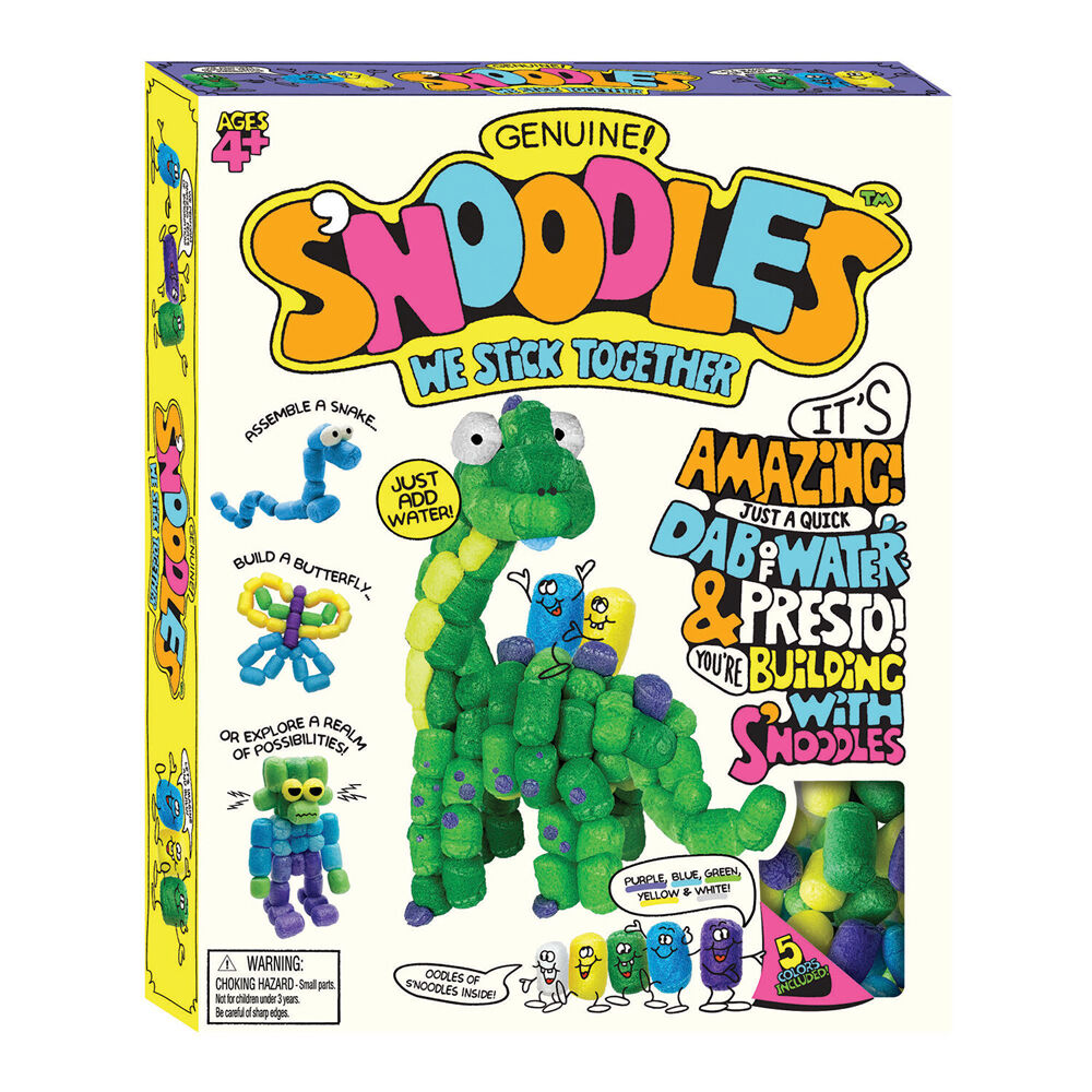 Schylling S'noodles Kids/Childrens Craft Kit Toy - Assorted 4y+