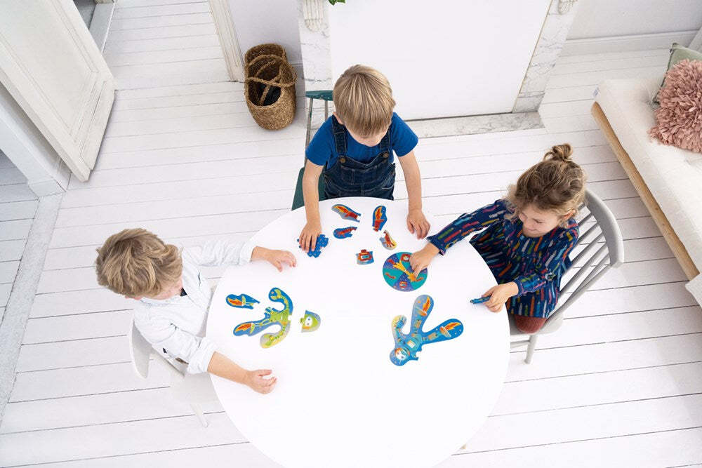 Scratch Europe Game Robobuilder Puzzling Game Kids Toy 3y+