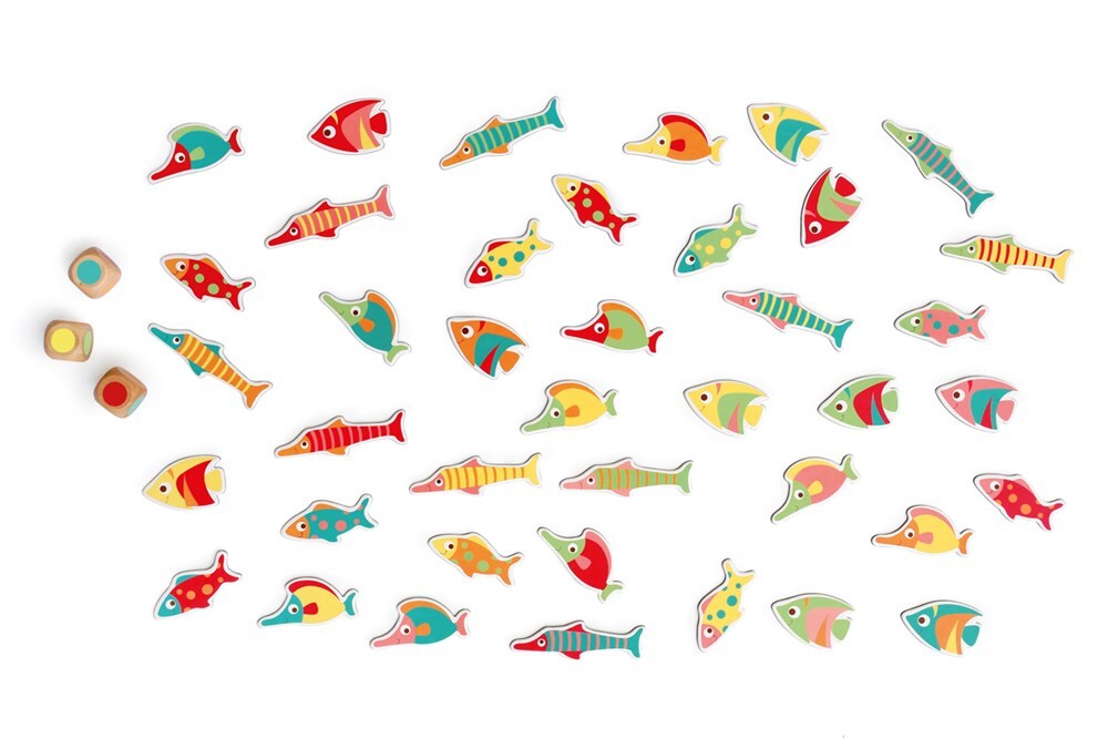 Scratch Europe Game Find-a-Fish-Colour Matching Game Kids Toy 3y+