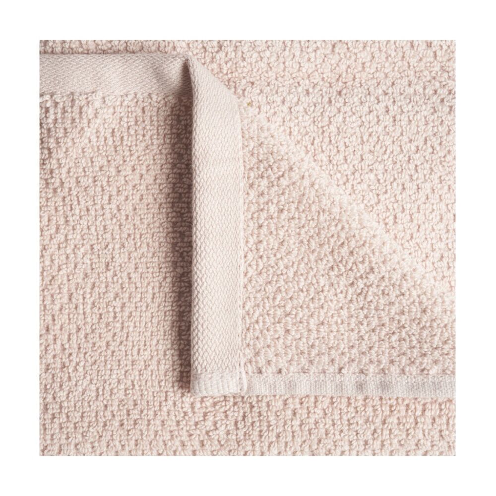 5pc 550GSM Sheraton Luxury Cotton Bathroom Marlon Towel Set Blush