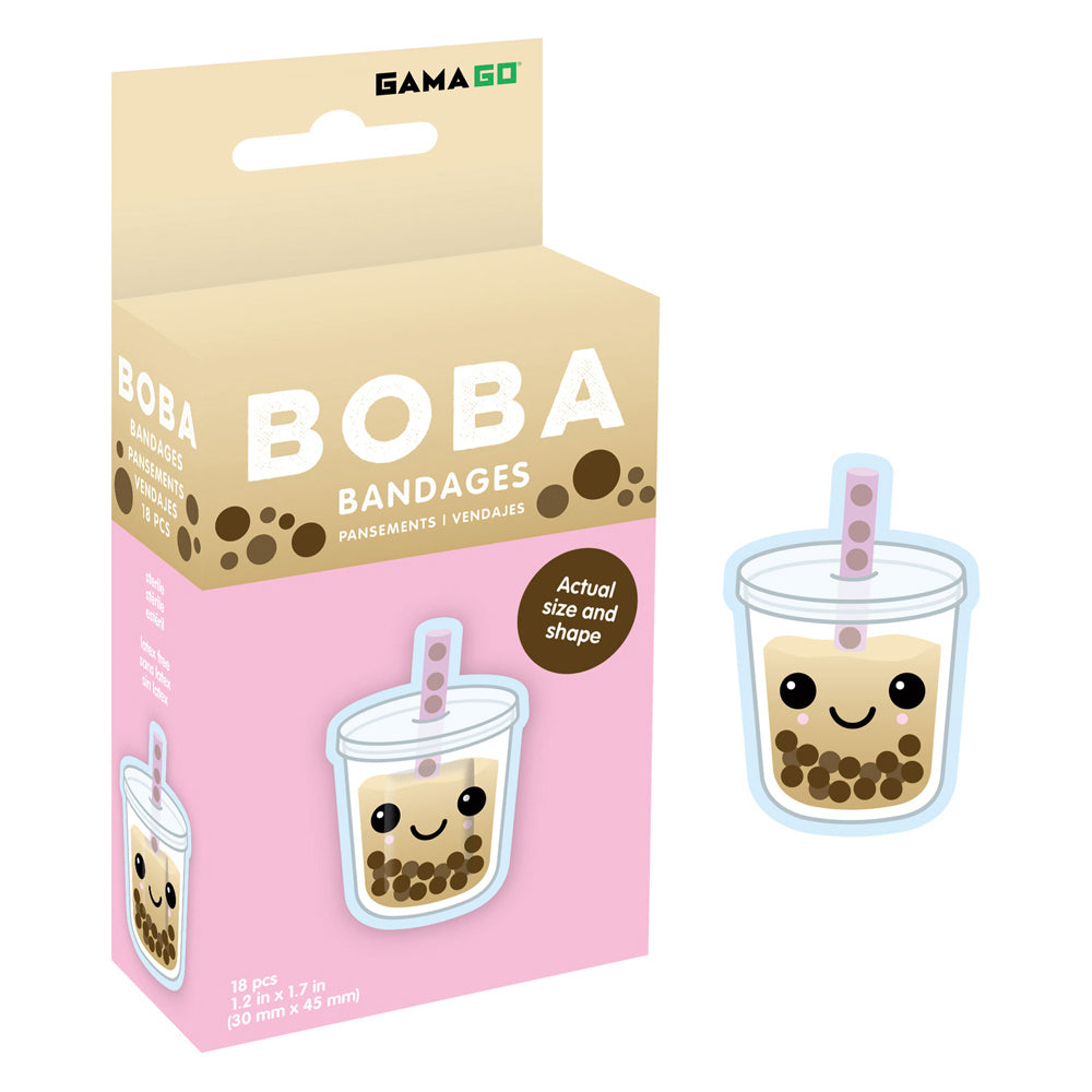 36pc Gamago Boba Bandages Kids/Children Band Aid 3x4.5cm