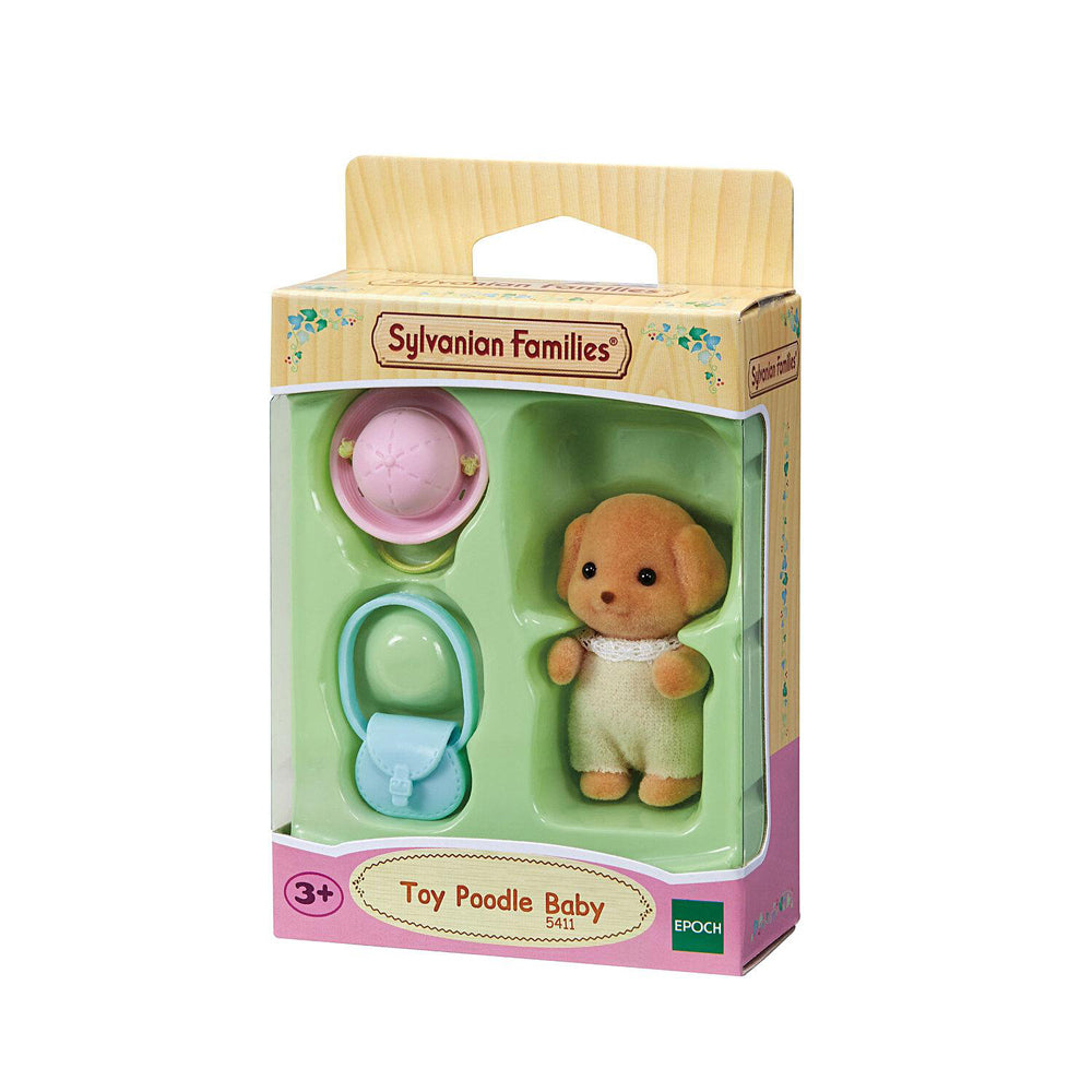 3pc Sylvanian Families Toy Poodle Baby Kids Miniature Toys 3y+