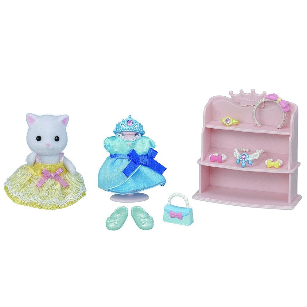 Sylvanian Families Princess Dress Up Set Kids Miniature Toy 3y+