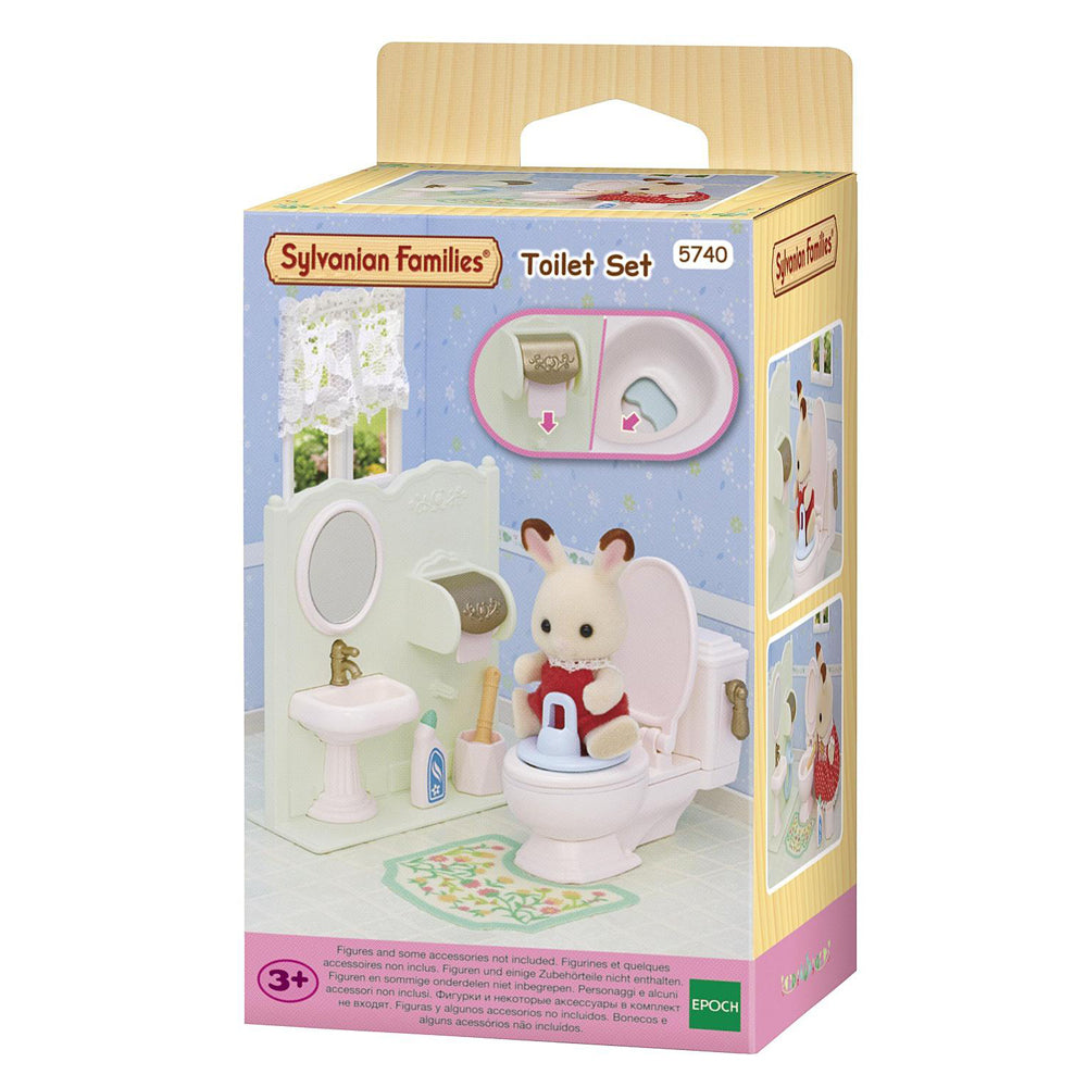 Sylvanian Families Toilet Kids Dollhouse/Miniature Toy 3+