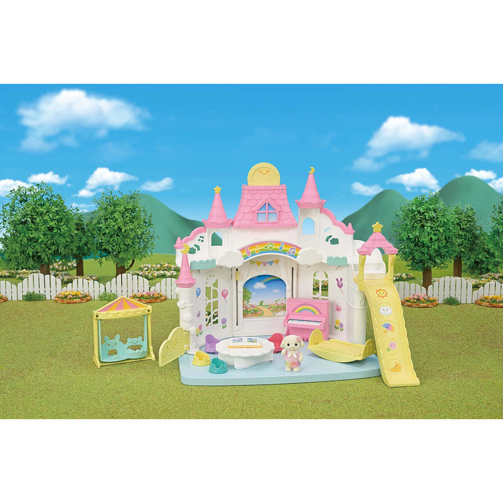 30pc Sylvanian Families Sunny Castle Nursery Kids Miniature Toy Set 3y+