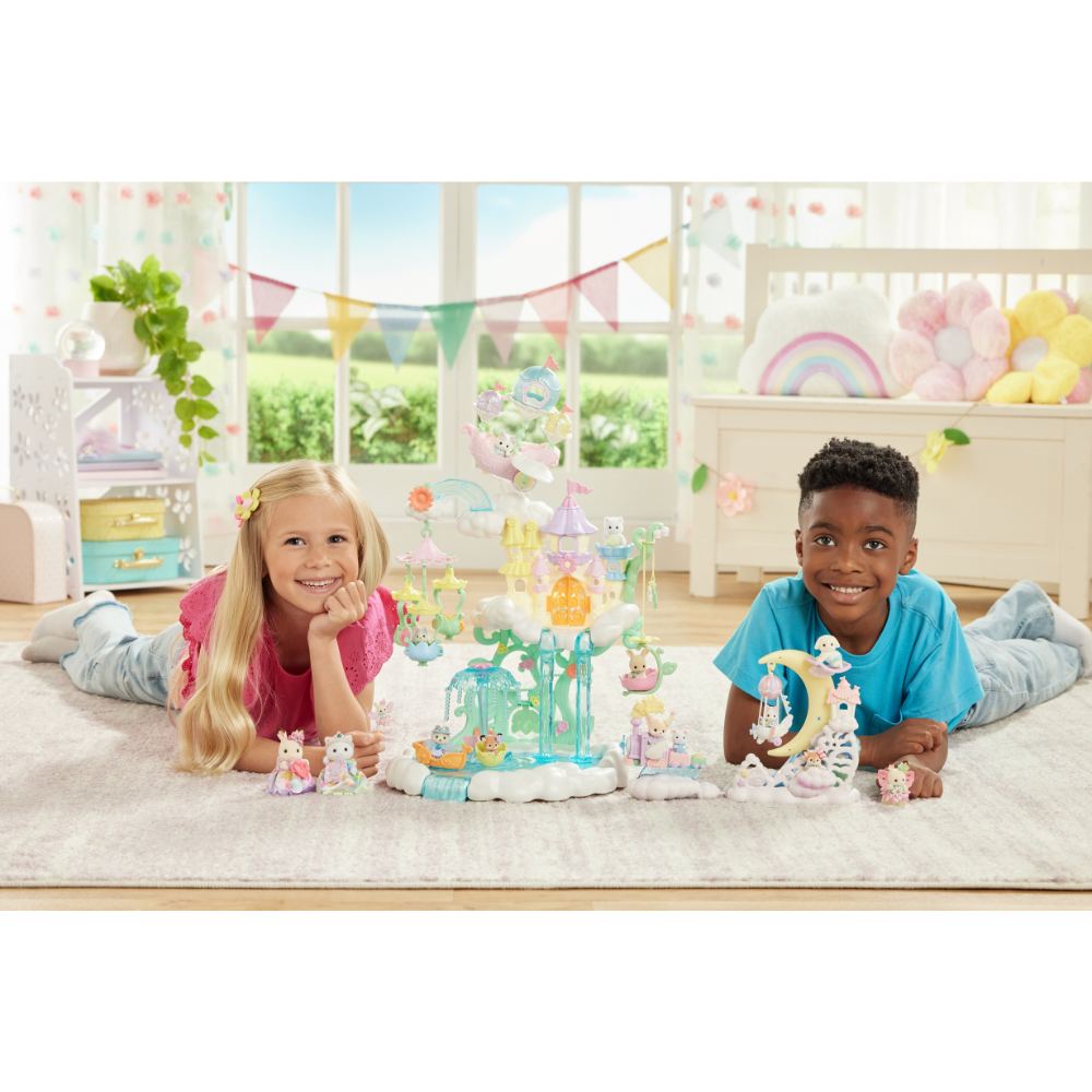 Sylvanian Families Skytop Fairy Castle Kids Toy Set 3y+