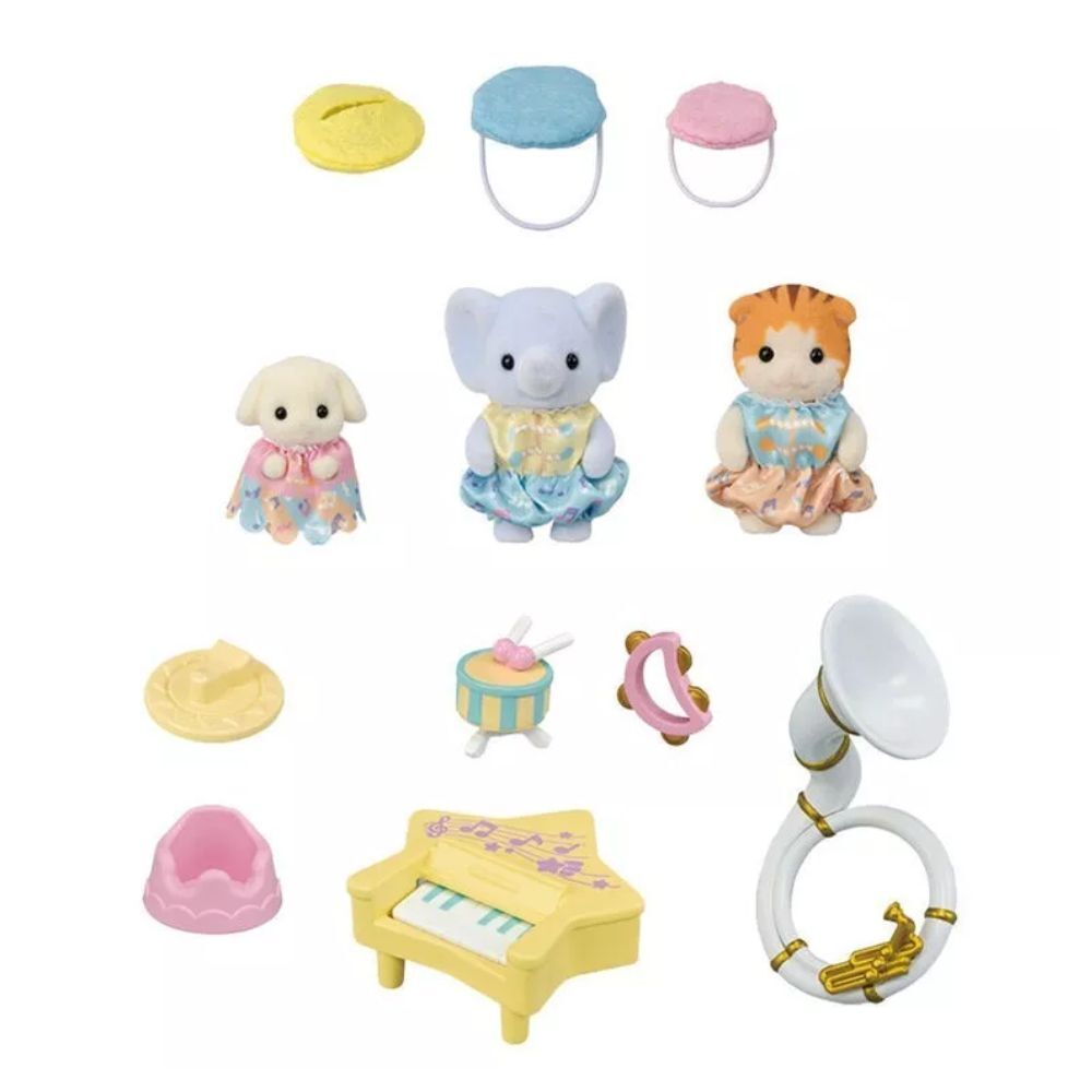 Sylvanian Families Nursery Concert Kids Toy Set 3y+