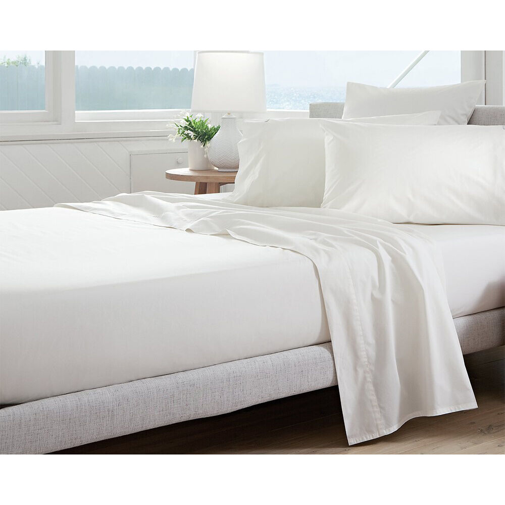 Jason Commercial Super King Cotton Deluxe Fitted Sheet 203x203x50cm