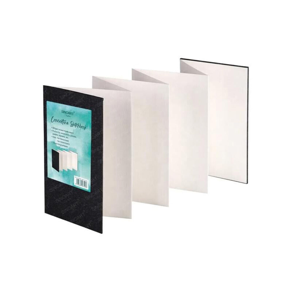 2PK Sinoart Concertina Heavyweight All-Media Sketchbook 300gsm 104x19cm
