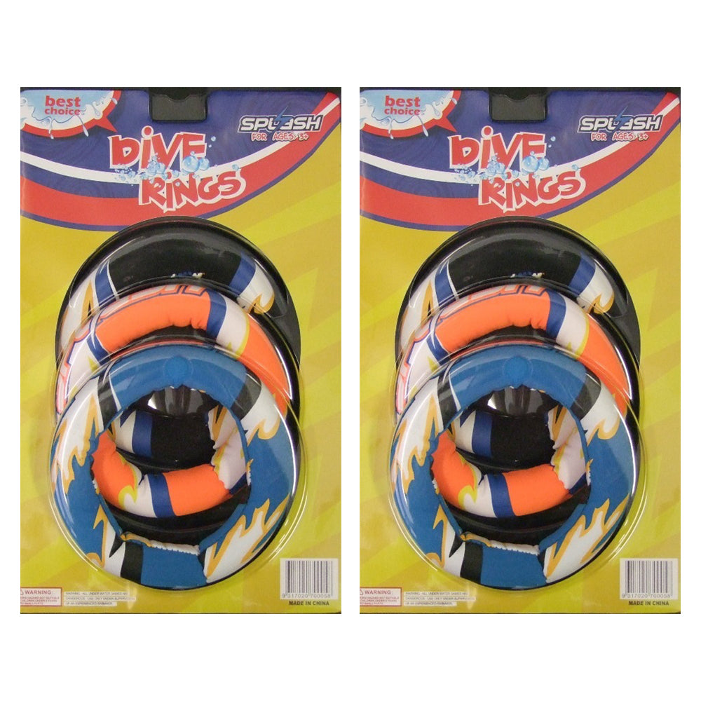 2PK Regent Aqua Ride Dive Rings Underwater Game Pool Toys