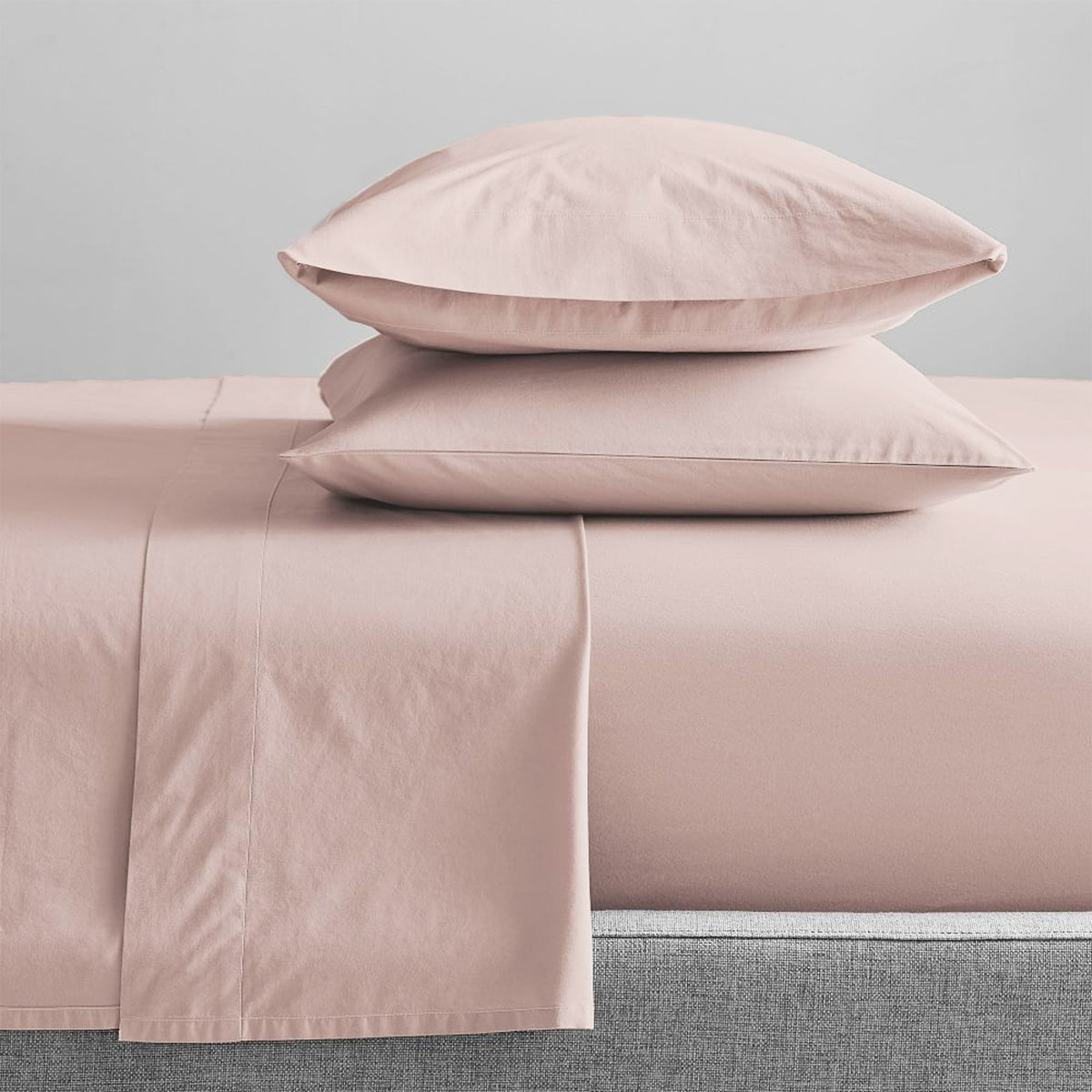 Renee Taylor 300TC 100% Organic Cotton Sheet Sets Double Sepia Rose