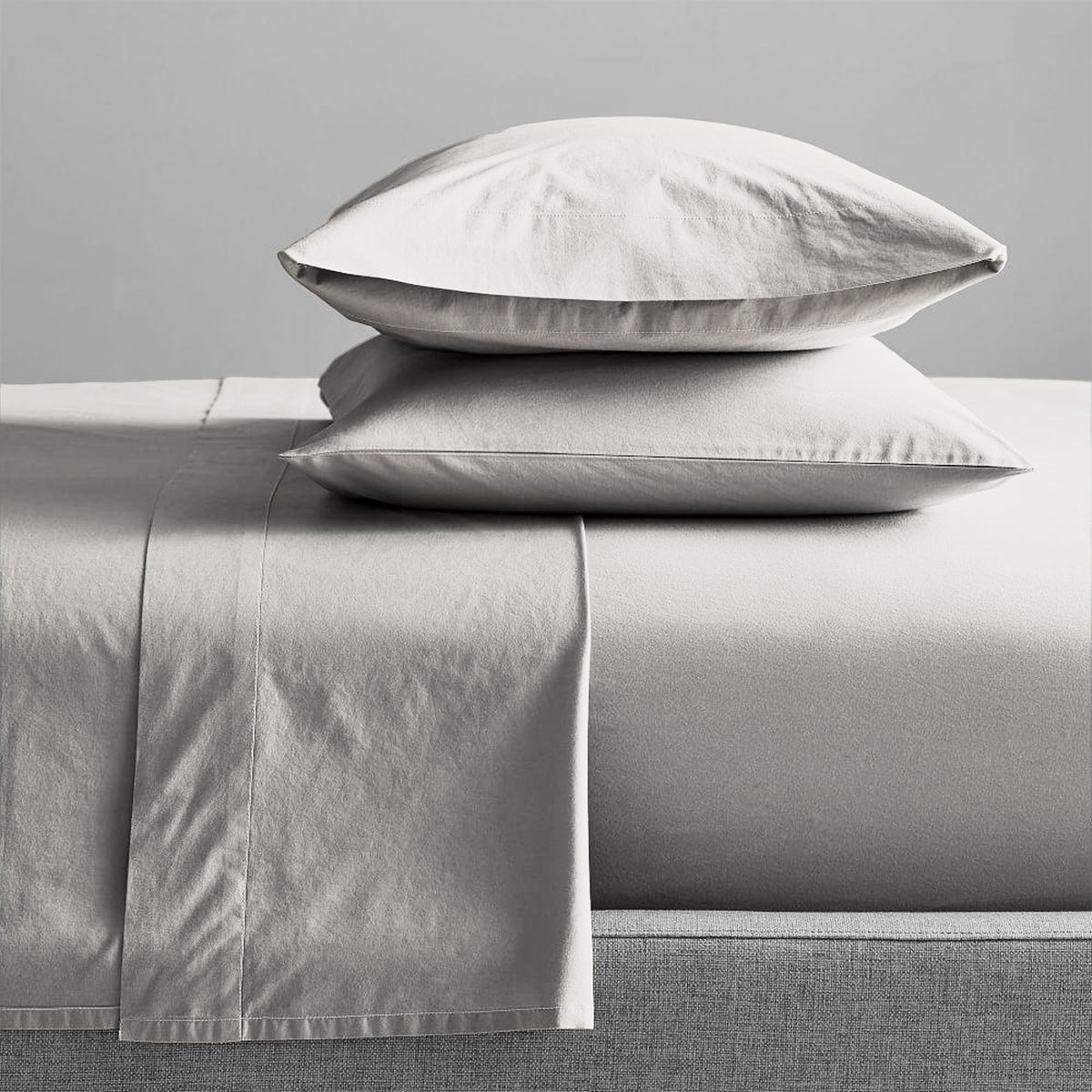 Renee Taylor 300TC 100% Organic Cotton Sheet Sets Mega King Moonbeam