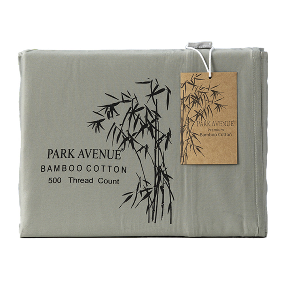 Park Avenue 500TC Bamboo Cotton Sheet Set Super King Jade