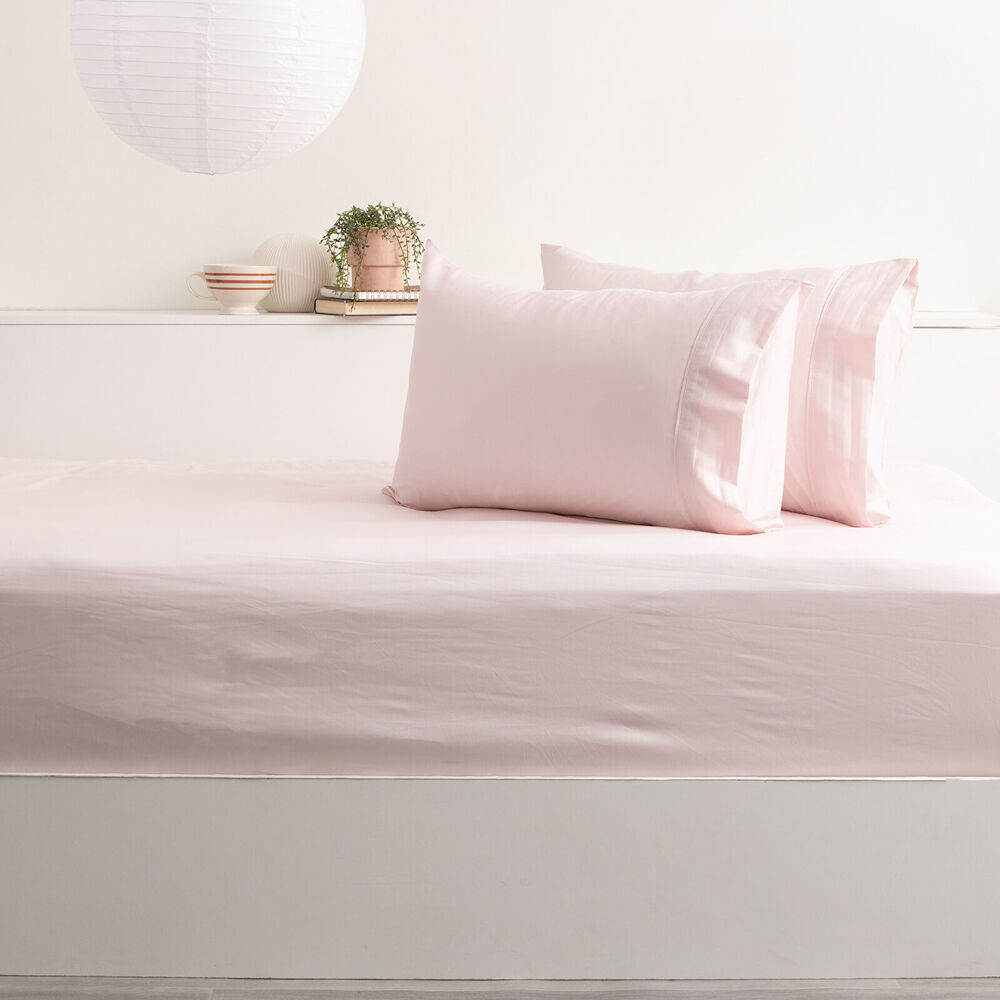 Park Avenue 500 Thread Count Super King Bamboo Cotton Combo Set Peach