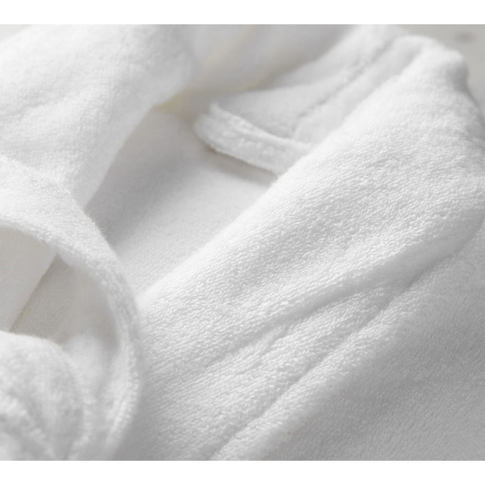 Renee Taylor Chalet Quick Dry Terry Cotton Bath Robes White