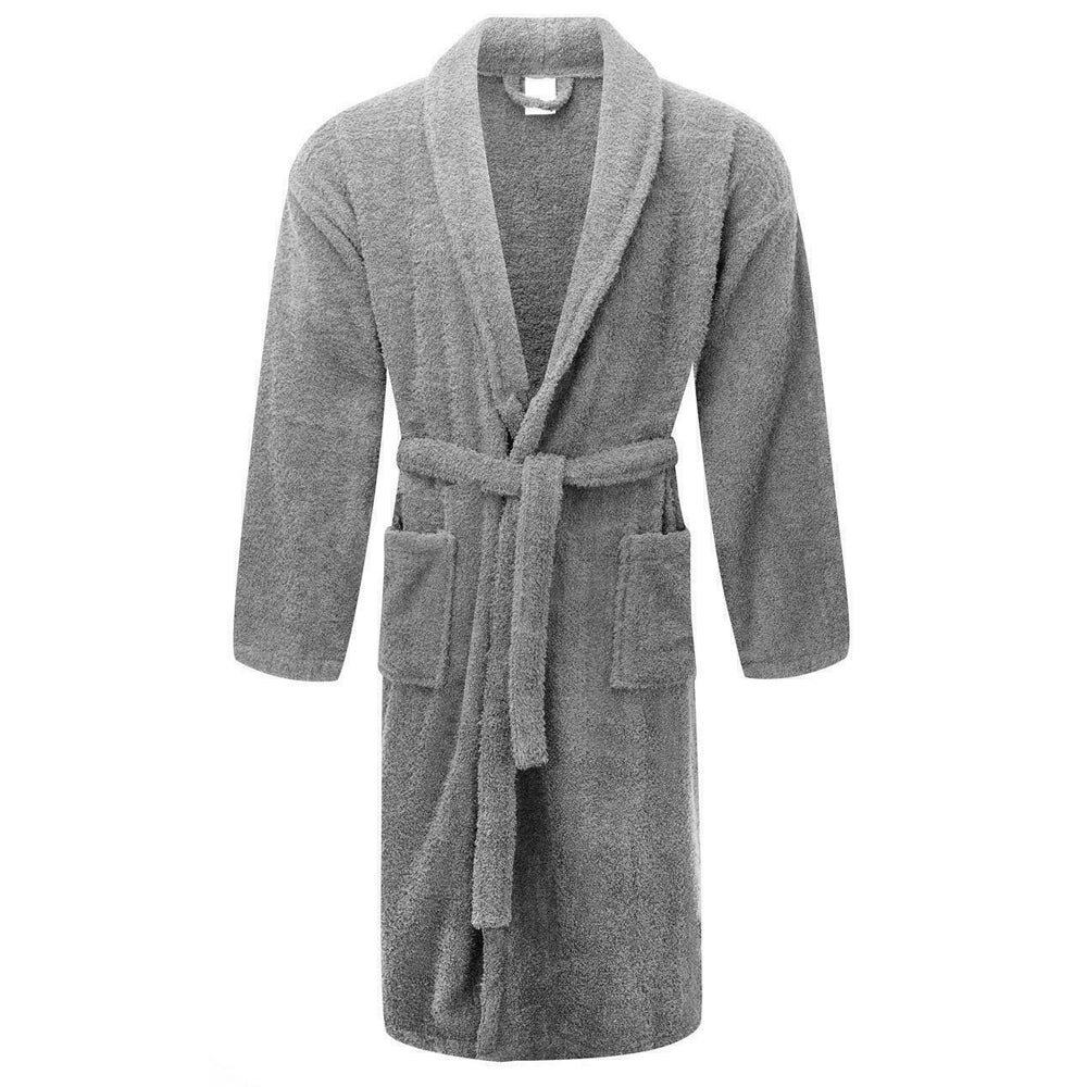 Renee Taylor Chalet Quick Dry Terry Cotton Bath Robes Fossil